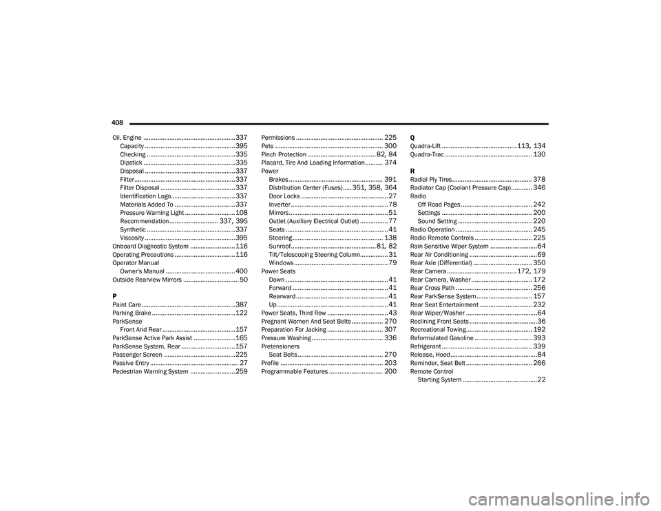 JEEP GRAND CHEROKEE 4XE 2022  Owners Manual 