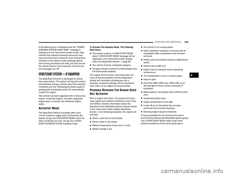 JEEP GRAND CHEROKEE 2022  Owners Manual 4 