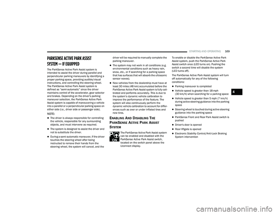JEEP GRAND CHEROKEE 2022  Owners Manual 4 