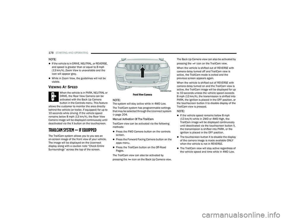 JEEP GRAND CHEROKEE 2022  Owners Manual 