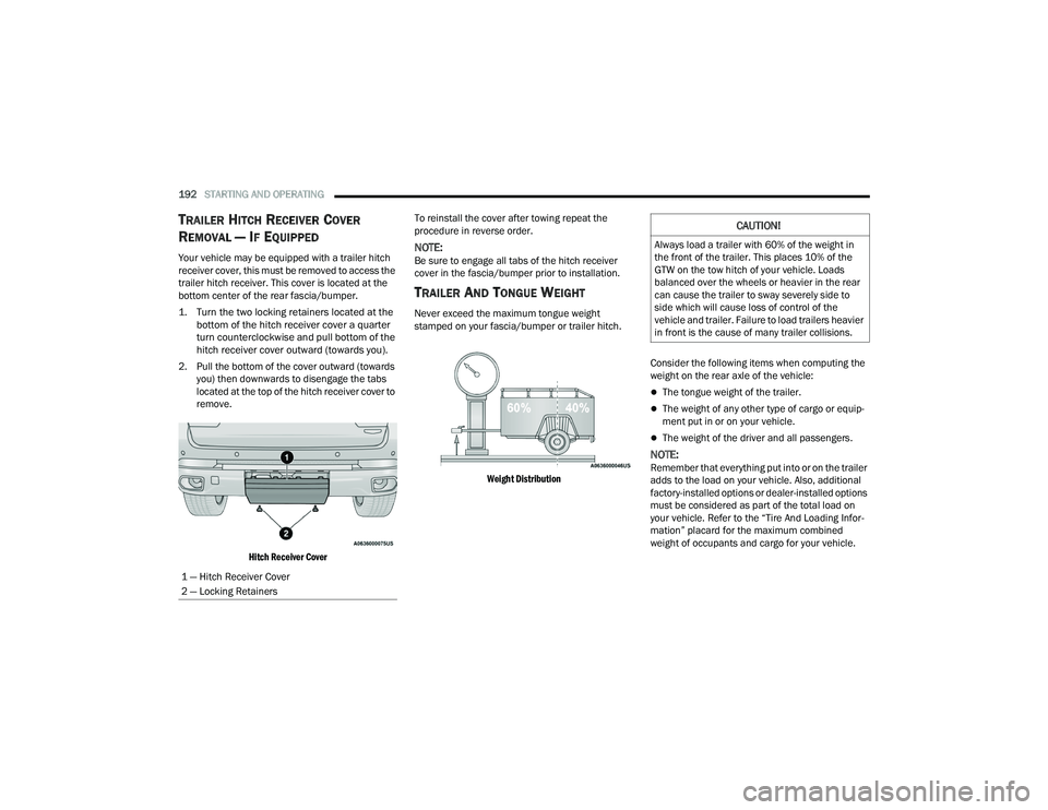 JEEP GRAND CHEROKEE 2022  Owners Manual C�$U�7�,ON�
�$�O�Za�\�V �Ooa�G a t�Ua�L�Oe�U �Z�Lt�K 60�\b��R�I��W�K�H��Z�H�L�J�K�W��L�Q� 
t�Ke �I�Uo�Qt o�I t�Ke t�Ua�L�Oe�U. �7�K�L�V �S�Oa�Fe�V 10�\b��R�I��W�K�H� 
�*�7W o�Q t�Ke to�Z �K�Lt�