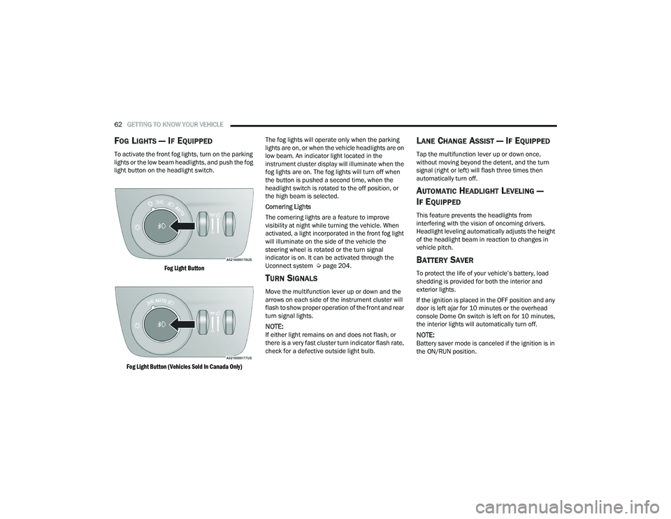 JEEP GRAND CHEROKEE 2022 Repair Manual 