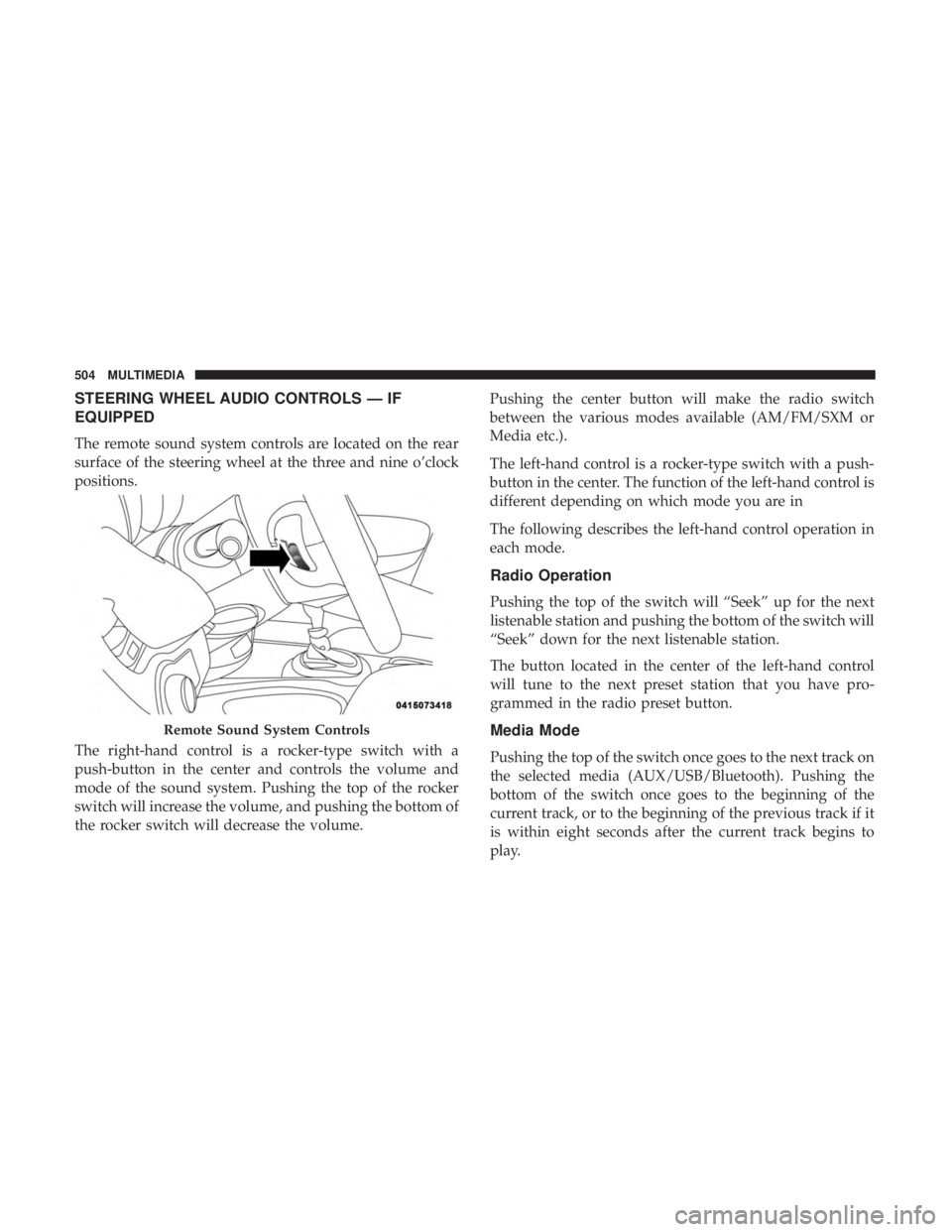 JEEP COMPASS TRAILHAWK 2018  Owners Manual 