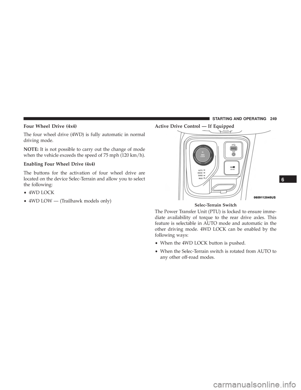 JEEP COMPASS LIMITED 2018  Owners Manual 