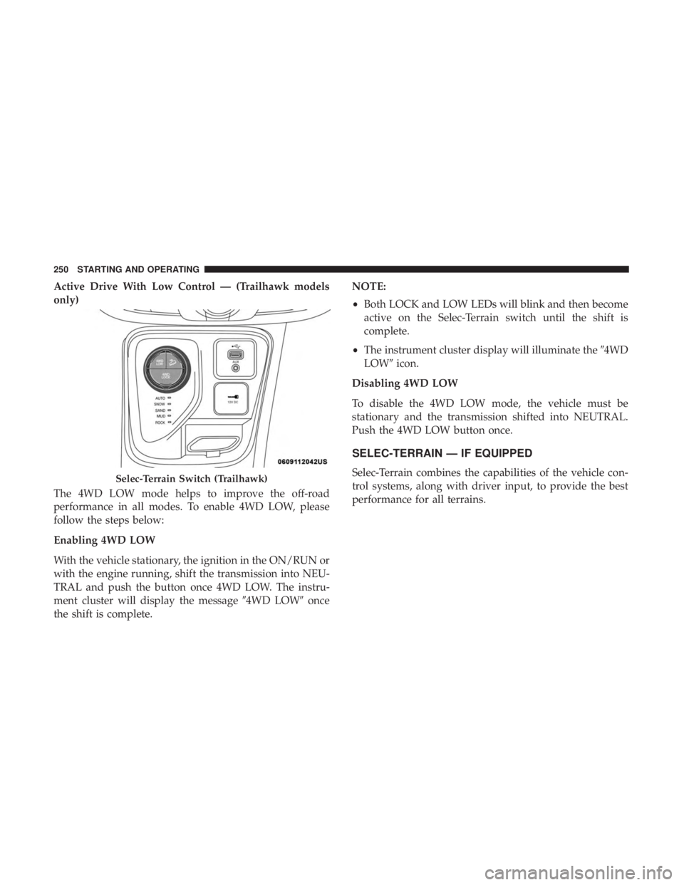JEEP COMPASS LIMITED 2018  Owners Manual 