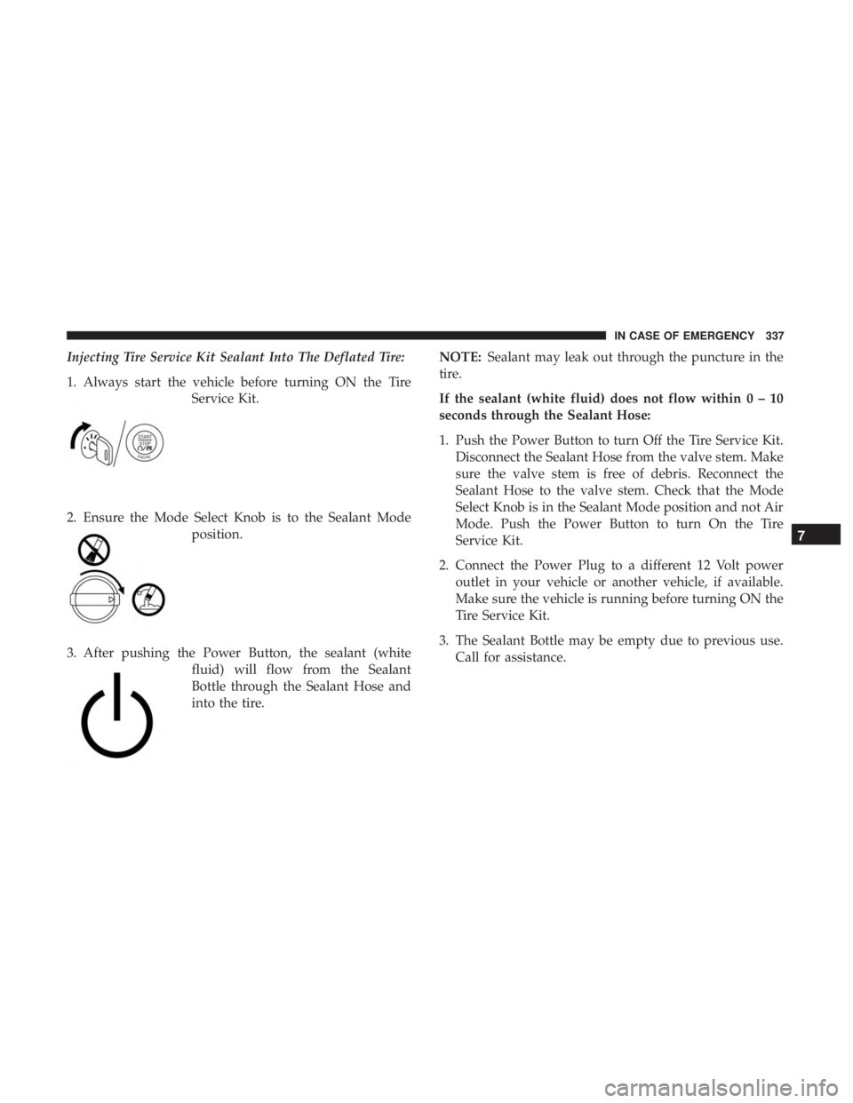 JEEP COMPASS LIMITED 2018  Owners Manual 7
IN CASE OF EMERGENCY 337 