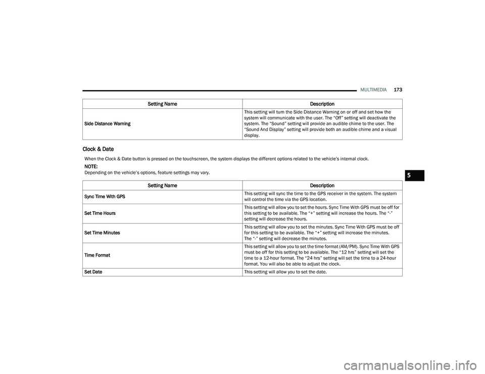 JEEP COMPASS 2022  Owners Manual �:�Ke�Q t�Ke C�Oo�Fk �	 �ate b�Xtto�Q �L�V �S�Ue�V�Ve�G o�Q t�Ke to�X�F�K�V�F�Uee�Q� t�Ke �V�\�Vte�P �G�L�V�S�Oa�\�V t�Ke �G�L�I�Ie�Ue�Qt o�St�Lo�Q�V �Ue�Oate�G to t�Ke �Ye�K�L�F�Oe�