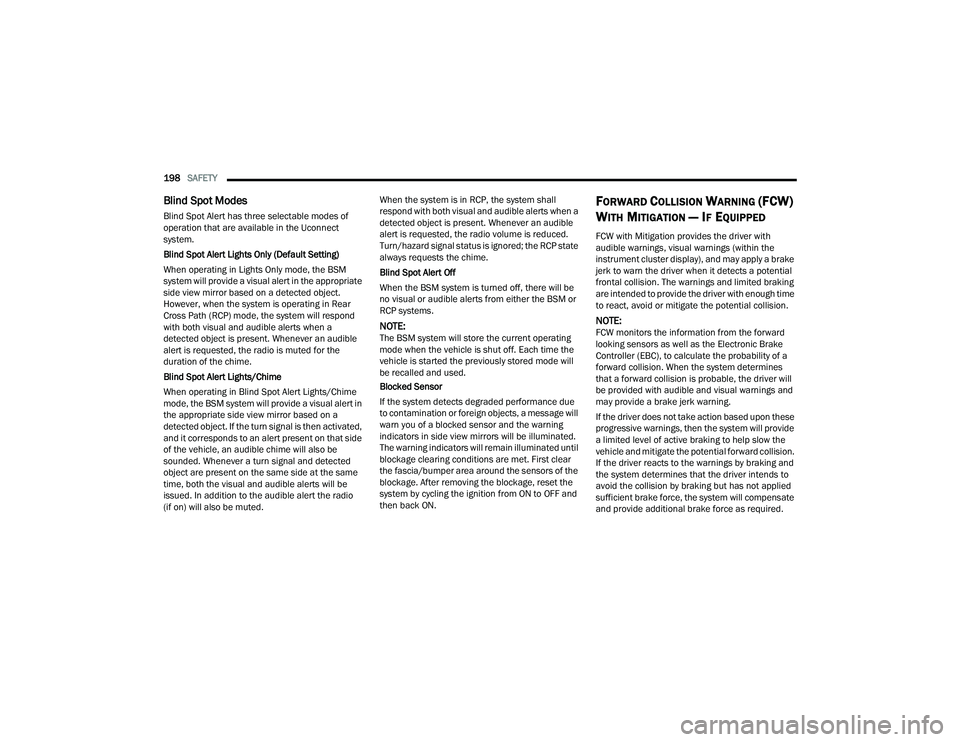 JEEP COMPASS 2022  Owners Manual 