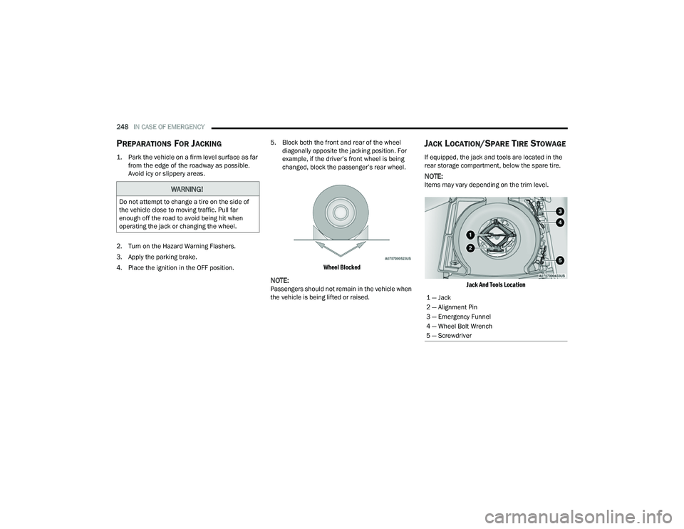 JEEP COMPASS 2022  Owners Manual 1 �