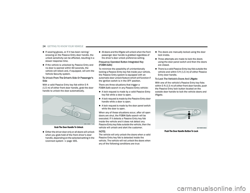 JEEP COMPASS 2022 Owners Manual 