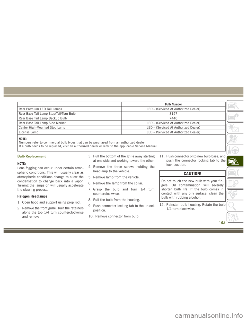JEEP WRANGLER RUBICON 2017  Owners Manual 