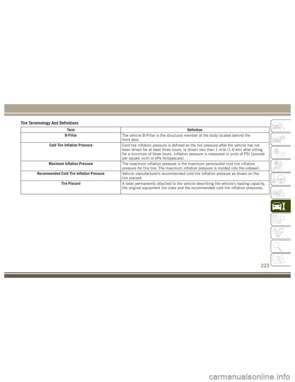 JEEP WRANGLER RUBICON 2017  Owners Manual 