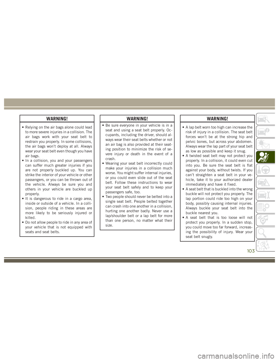JEEP WRANGLER RUBICON 2018  Owners Manual 
