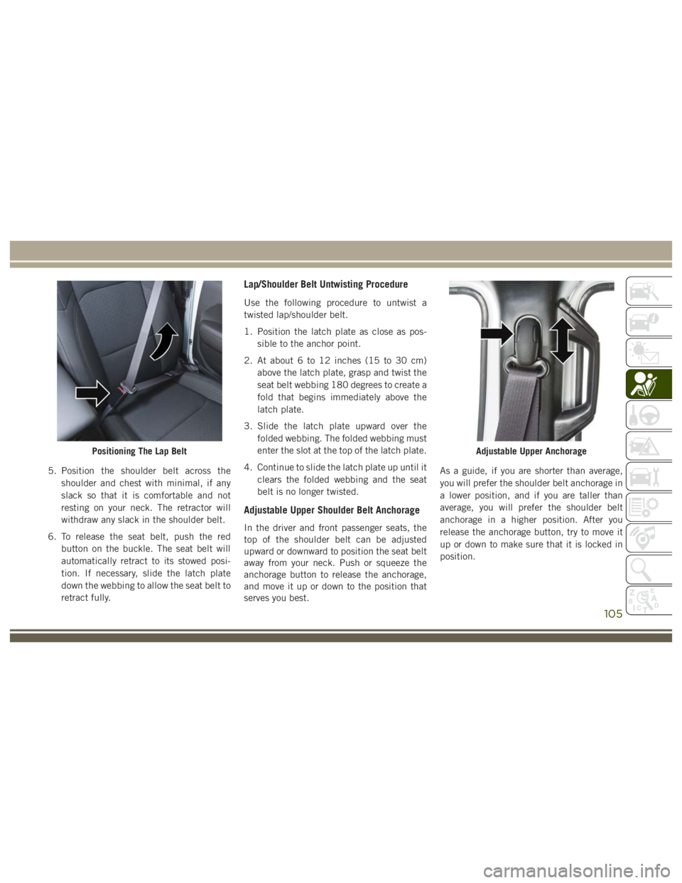 JEEP WRANGLER RUBICON 2018  Owners Manual 