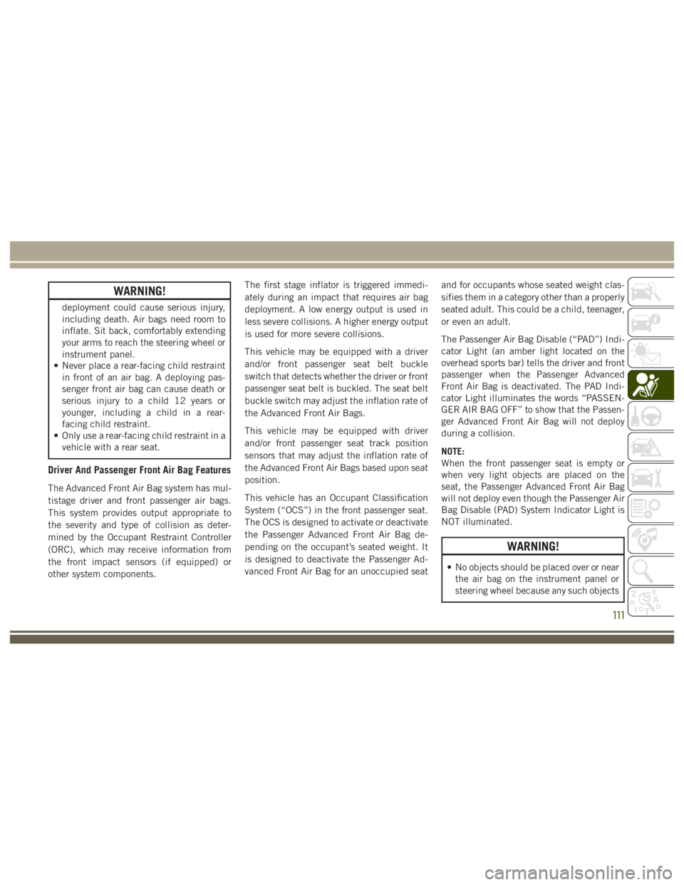 JEEP WRANGLER RUBICON 2019 Owners Manual JEEP WRANGLER RUBICON 2019 Owners Manual