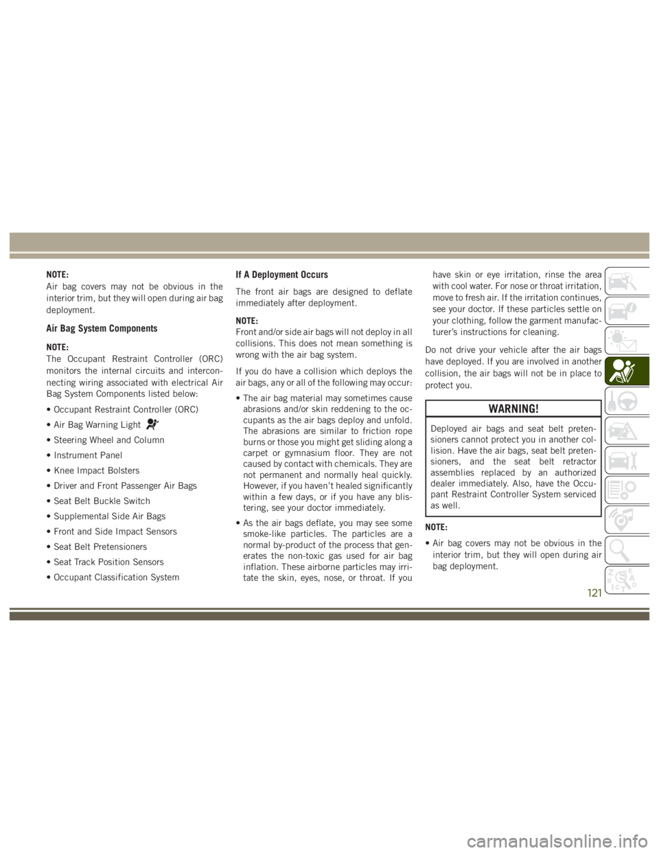 JEEP WRANGLER RUBICON 2019  Owners Manual 