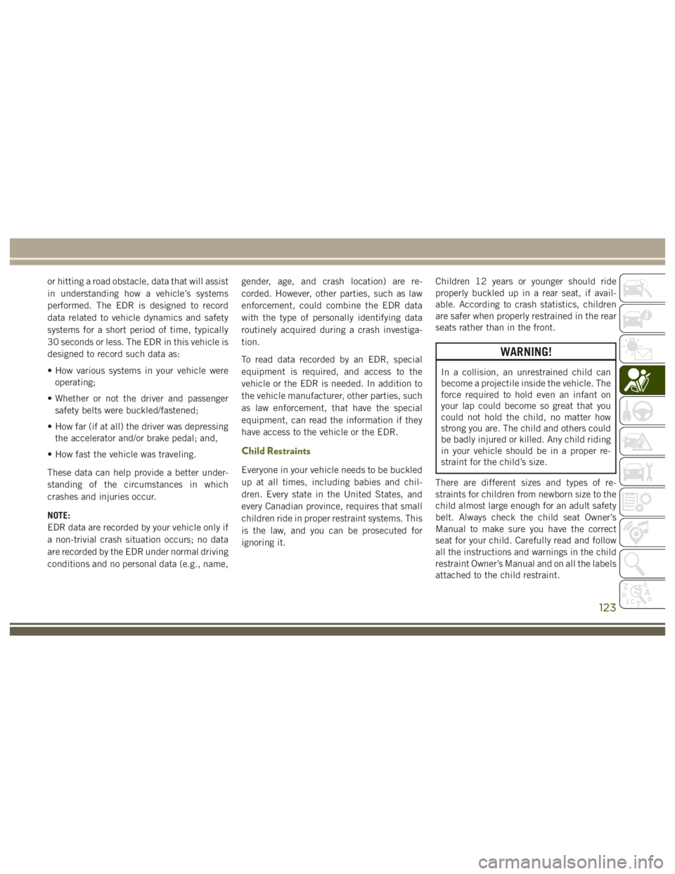 JEEP WRANGLER RUBICON 2019  Owners Manual 