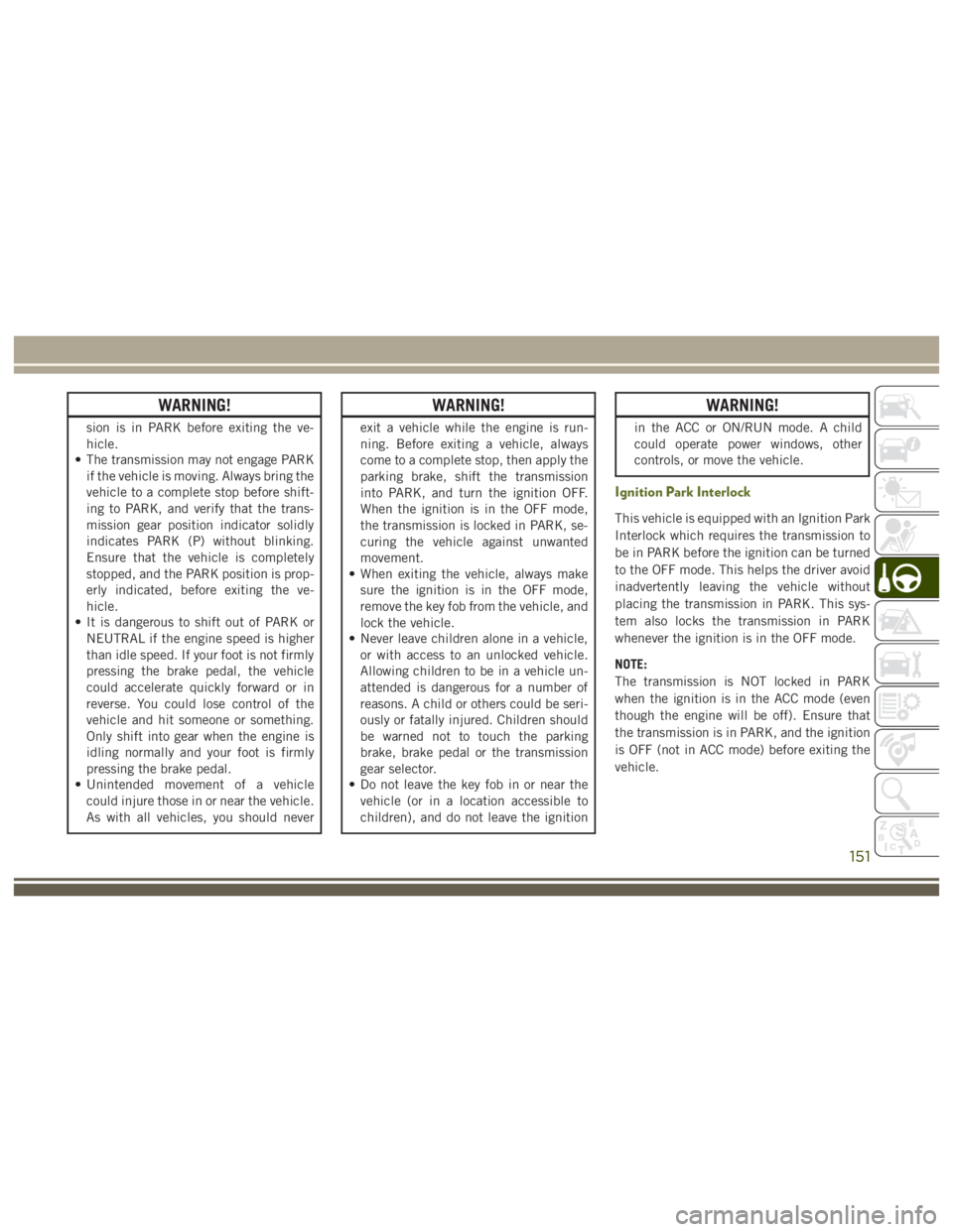 JEEP WRANGLER RUBICON 2019 Owners Manual JEEP WRANGLER RUBICON 2019 Owners Manual
