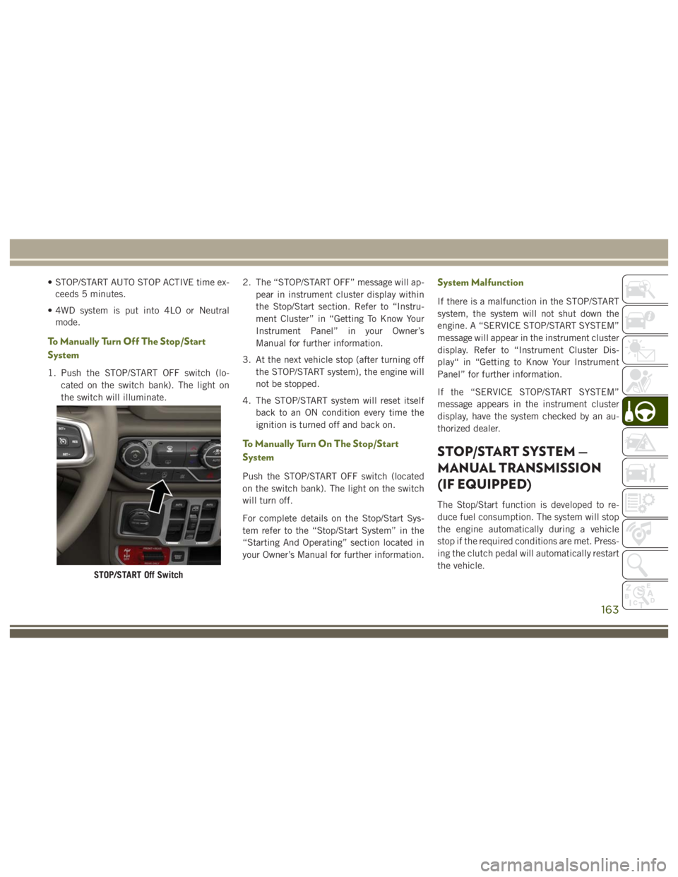 JEEP WRANGLER RUBICON 2019 Owners Manual JEEP WRANGLER RUBICON 2019 Owners Manual
