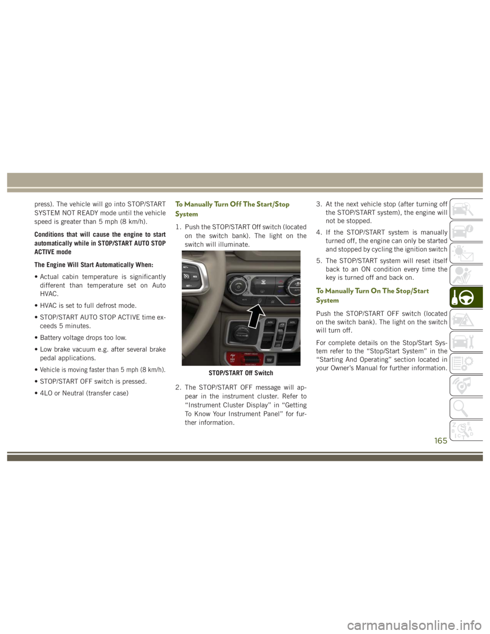 JEEP WRANGLER RUBICON 2019 Owners Manual JEEP WRANGLER RUBICON 2019 Owners Manual