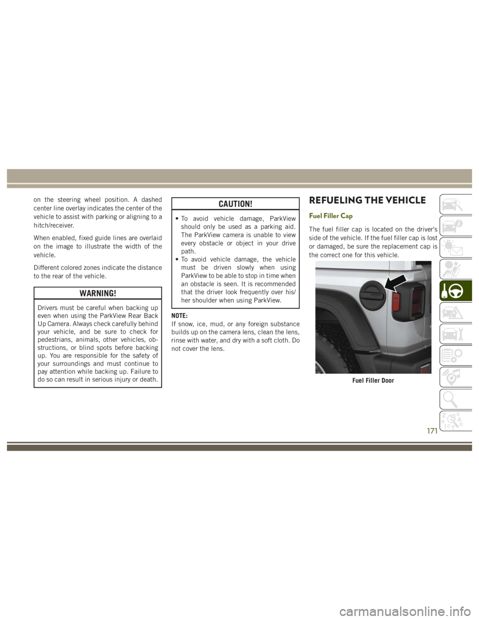 JEEP WRANGLER RUBICON 2019  Owners Manual 