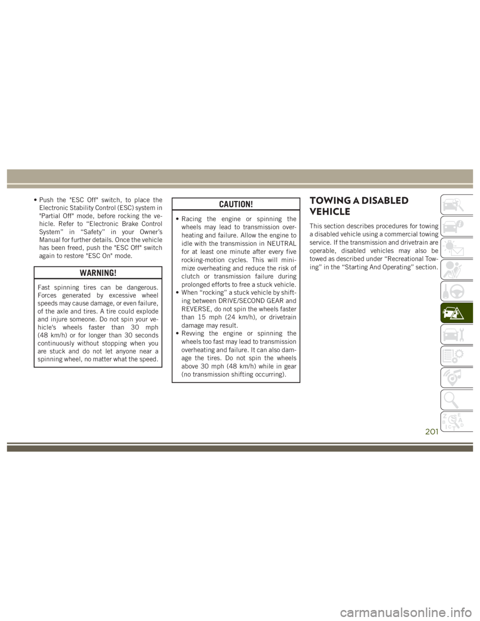 JEEP WRANGLER RUBICON 2019  Owners Manual 