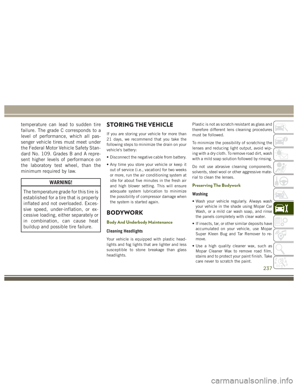 JEEP WRANGLER RUBICON 2019  Owners Manual 