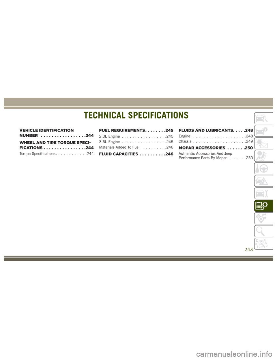 JEEP WRANGLER RUBICON 2019  Owners Manual 