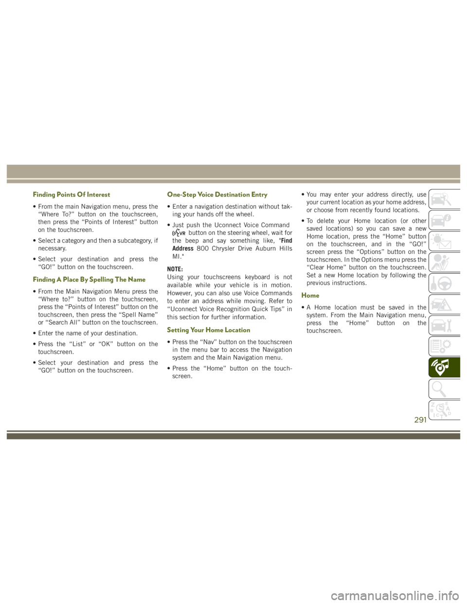 JEEP WRANGLER RUBICON 2019  Owners Manual 