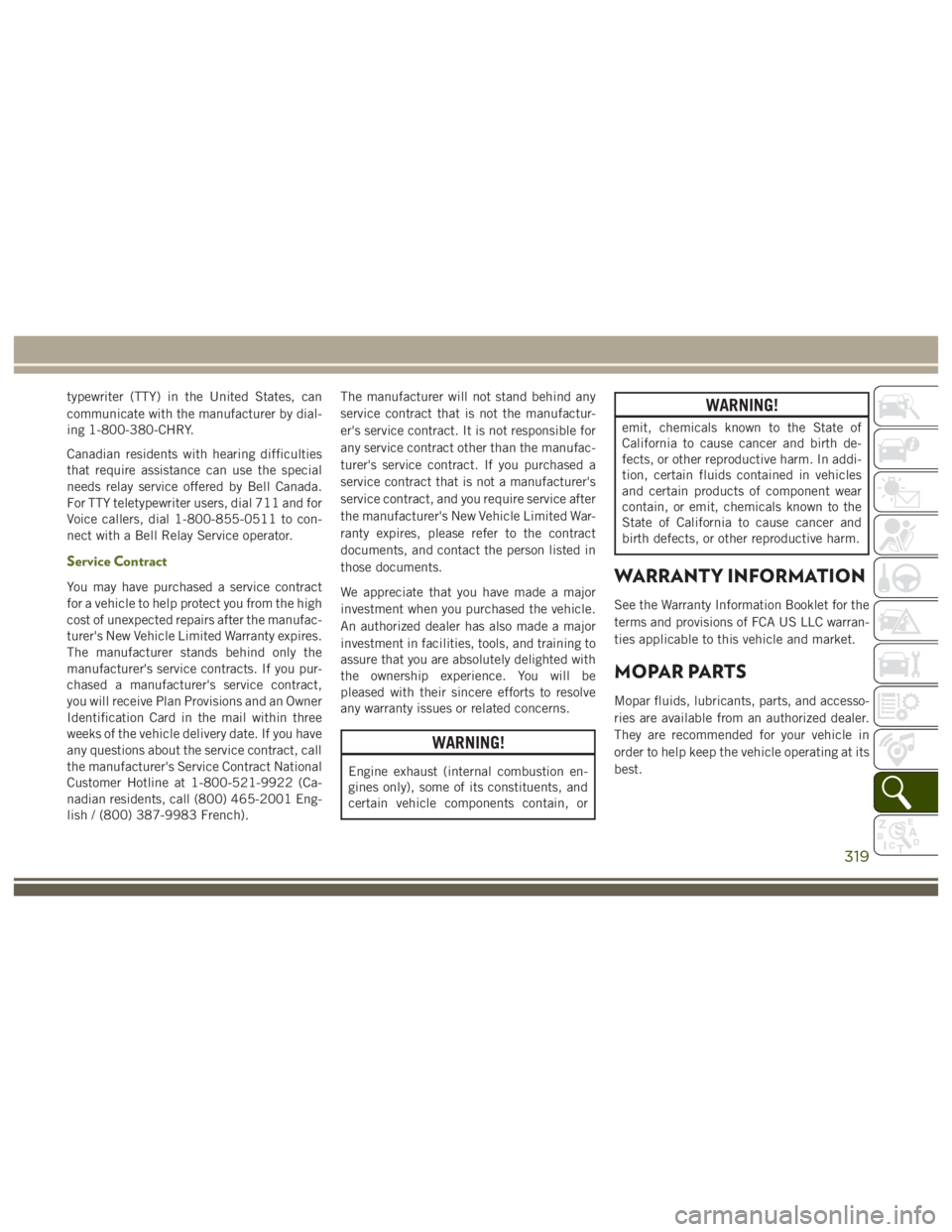 JEEP WRANGLER RUBICON 2019  Owners Manual 