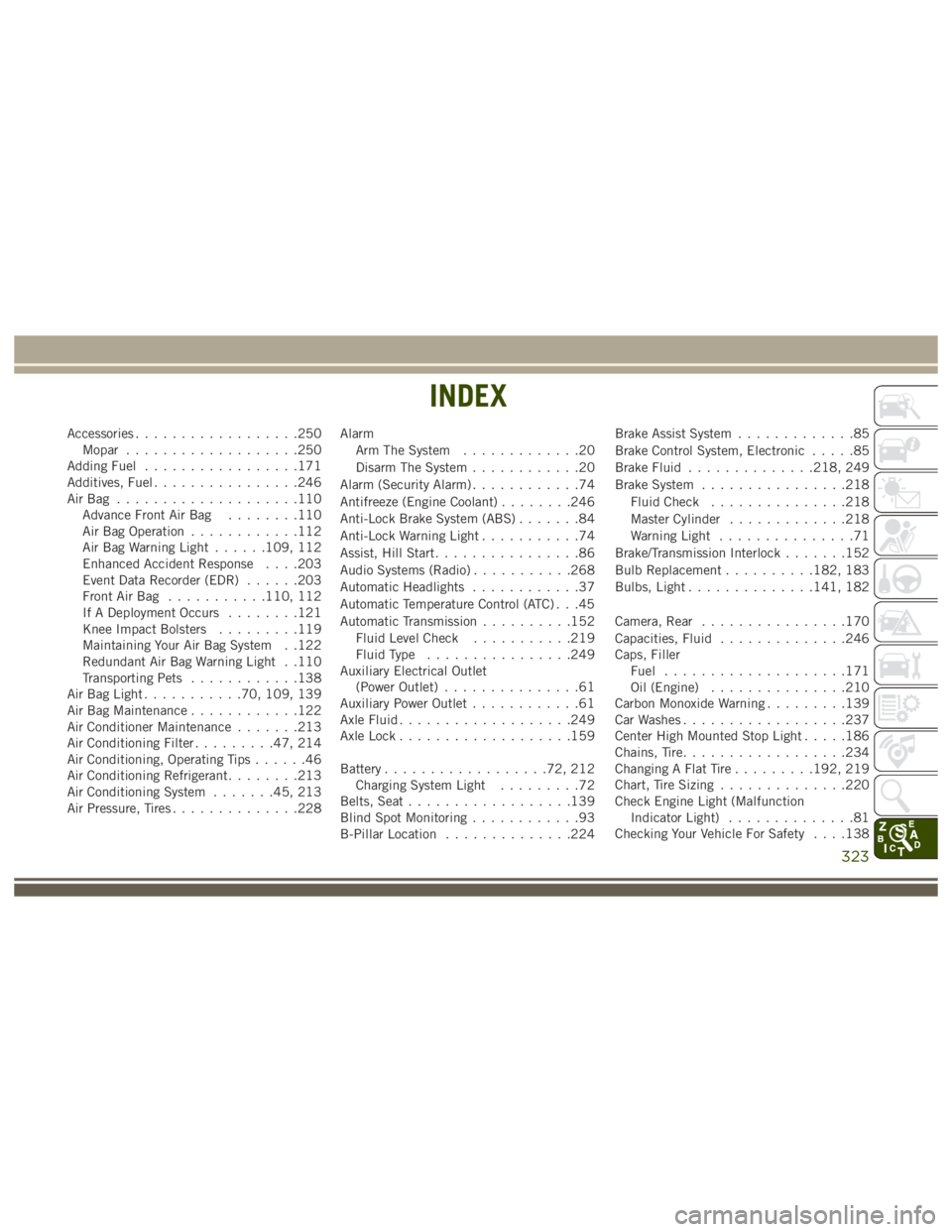JEEP WRANGLER RUBICON 2019  Owners Manual 