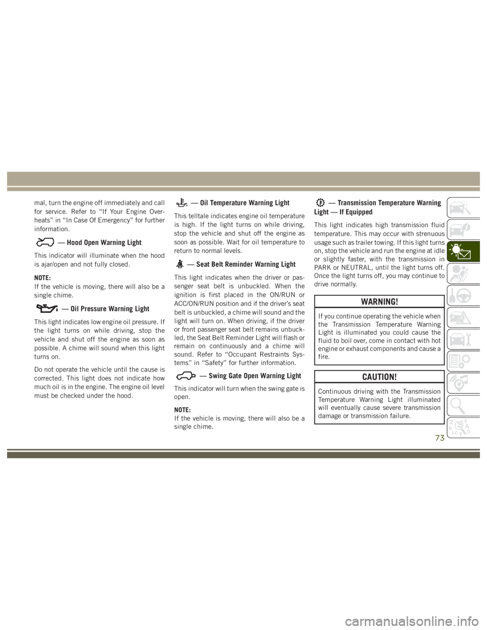 JEEP WRANGLER RUBICON 2019 Manual PDF JEEP WRANGLER RUBICON 2019 Manual PDF