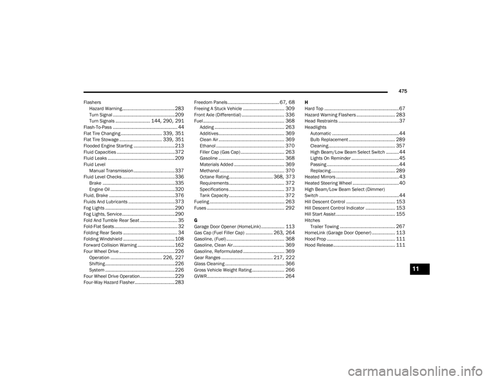 JEEP WRANGLER RUBICON 2020  Owners Manual 11

20_JL_OM_EN_USC_t.book  Page 475   