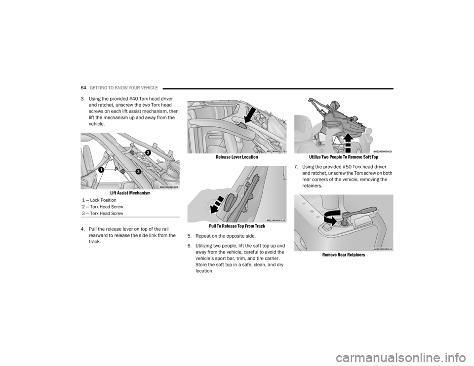 JEEP WRANGLER RUBICON 2020 Repair Manual 