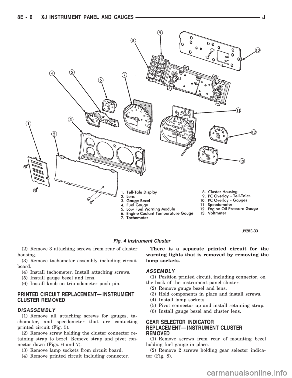 JEEP WRANGLER 1994 Owners Manual JEEP WRANGLER 1994 Owners Manual