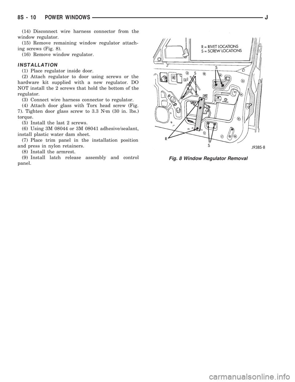 JEEP WRANGLER 1994 Owners Manual JEEP WRANGLER 1994 Owners Manual