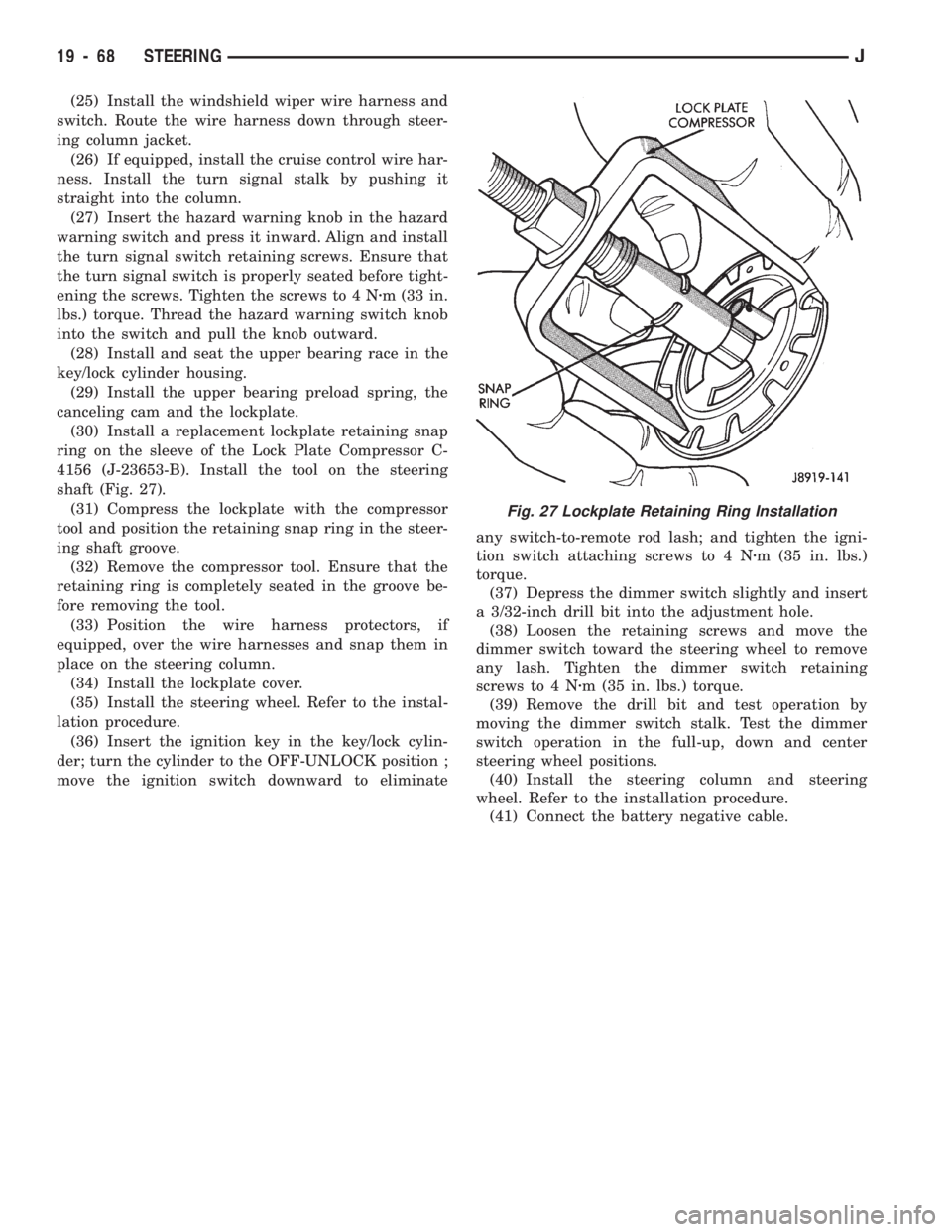 JEEP WRANGLER 1994 Owners Manual JEEP WRANGLER 1994 Owners Manual