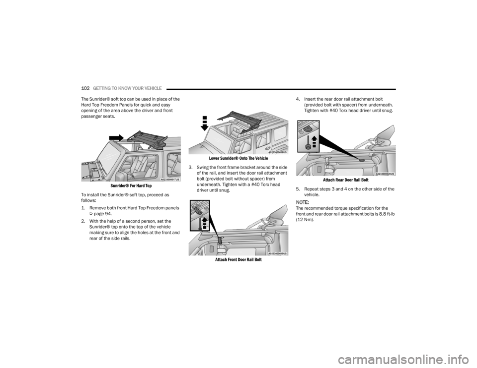 JEEP WRANGLER 4XE JL 2022  Owners Manual 