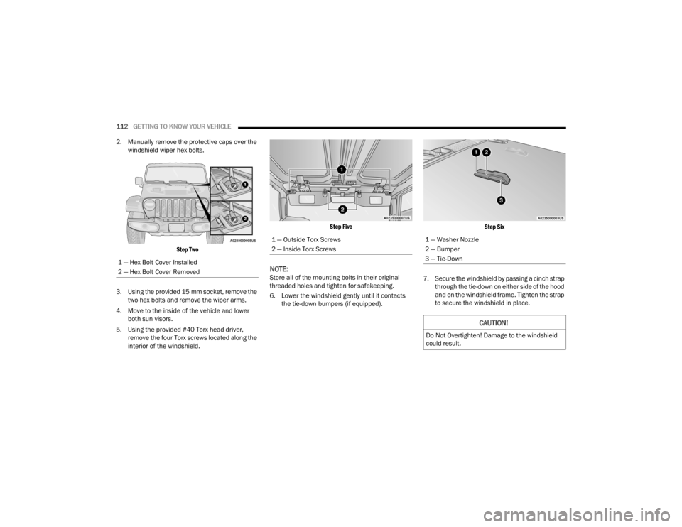 JEEP WRANGLER 4XE JL 2022  Owners Manual ���