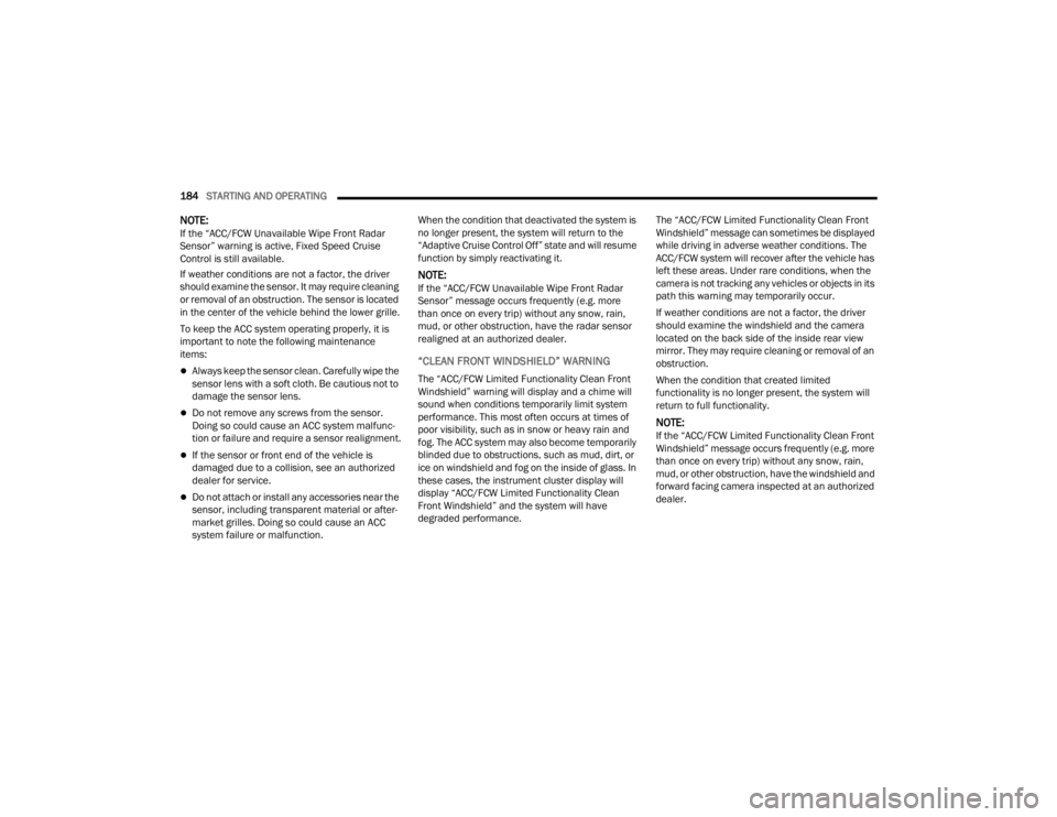 JEEP WRANGLER 4XE JL 2022  Owners Manual 