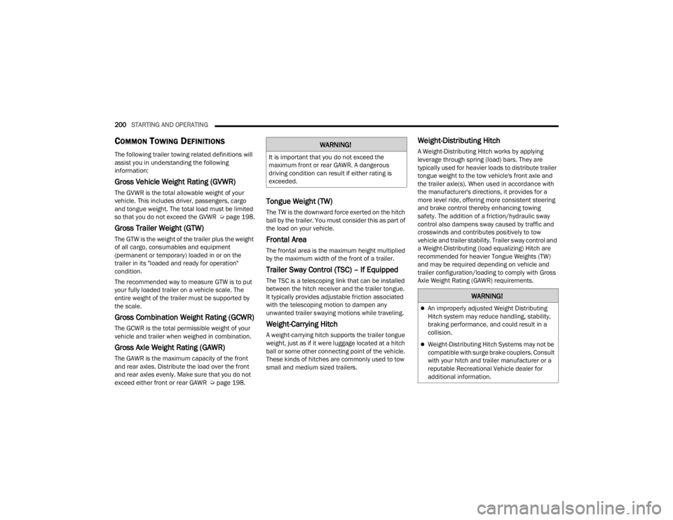 JEEP WRANGLER 4XE JL 2022  Owners Manual �:�$�5�1�,�1�*�
�,�W��L�V��L�P�S�R�U�W�D�Q�W��W�K�D�W��\�R�X��G�R��Q�R�W��H�[�F�H�H�G��W�K�H�
�P�D�[�L�P�X�P��I�U�R�Q�W��R�U��U�H�D�U��*�$�:�5���$��G�D�Q�J�H�U�R�X�V�
�G�U�L�Y�L�Q�J�