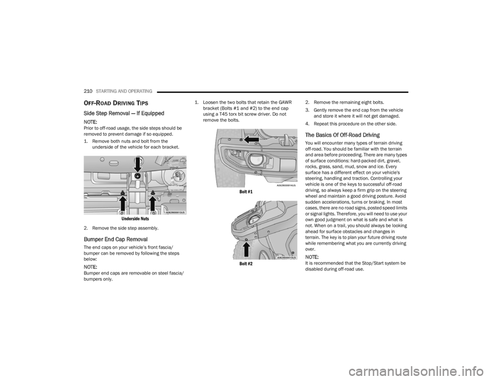 JEEP WRANGLER 4XE JL 2022  Owners Manual 