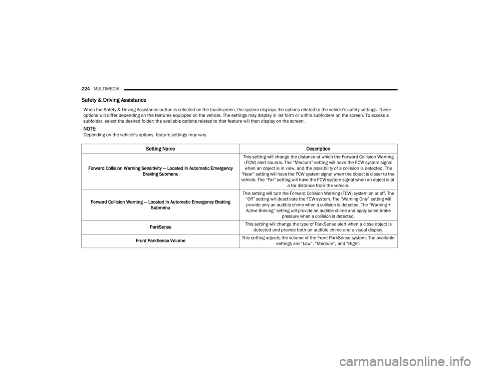 JEEP WRANGLER 4XE JL 2022  Owners Manual 