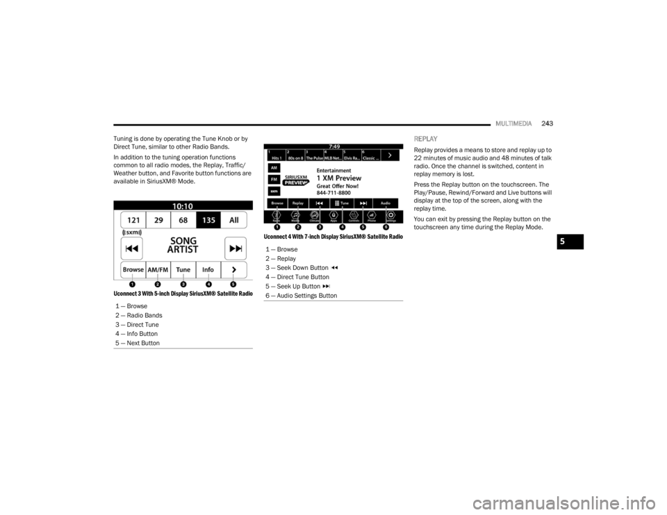JEEP WRANGLER 4XE JL 2022  Owners Manual ���