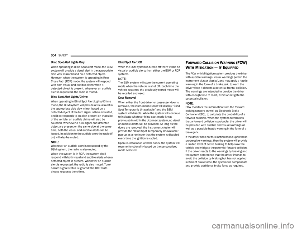 JEEP WRANGLER 4XE JL 2022  Owners Manual 