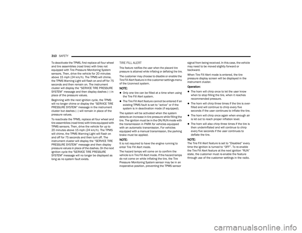 JEEP WRANGLER 4XE JL 2022  Owners Manual 