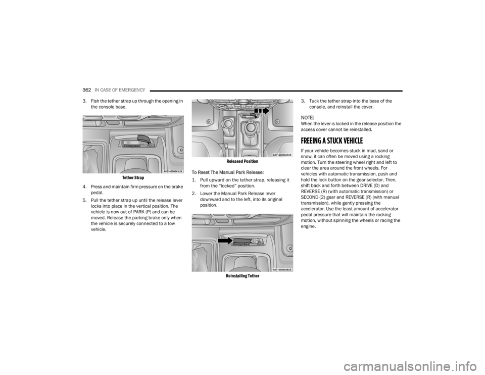 JEEP WRANGLER 4XE JL 2022  Owners Manual 