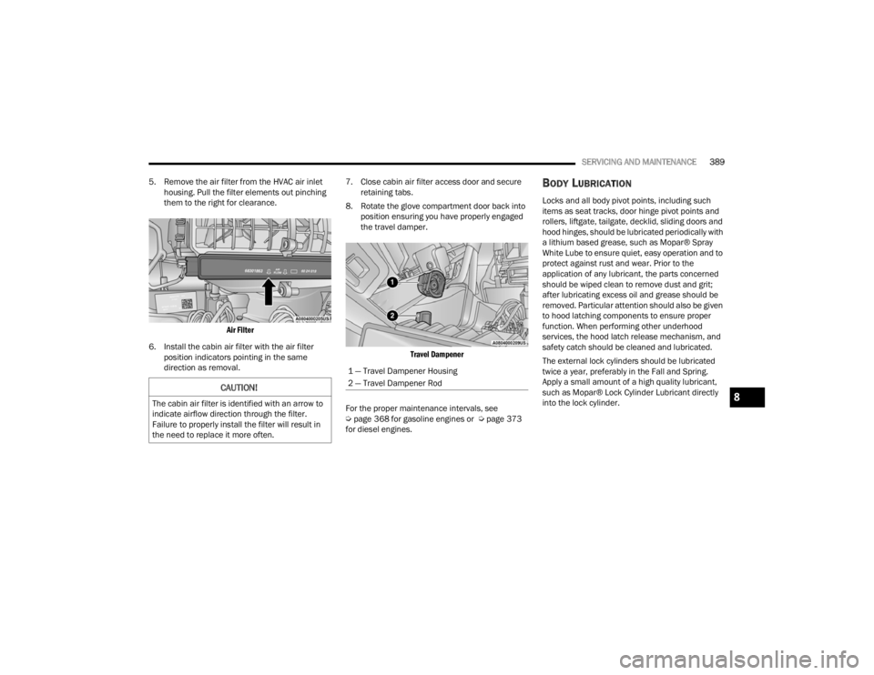 JEEP WRANGLER 4XE JL 2022  Owners Manual ���