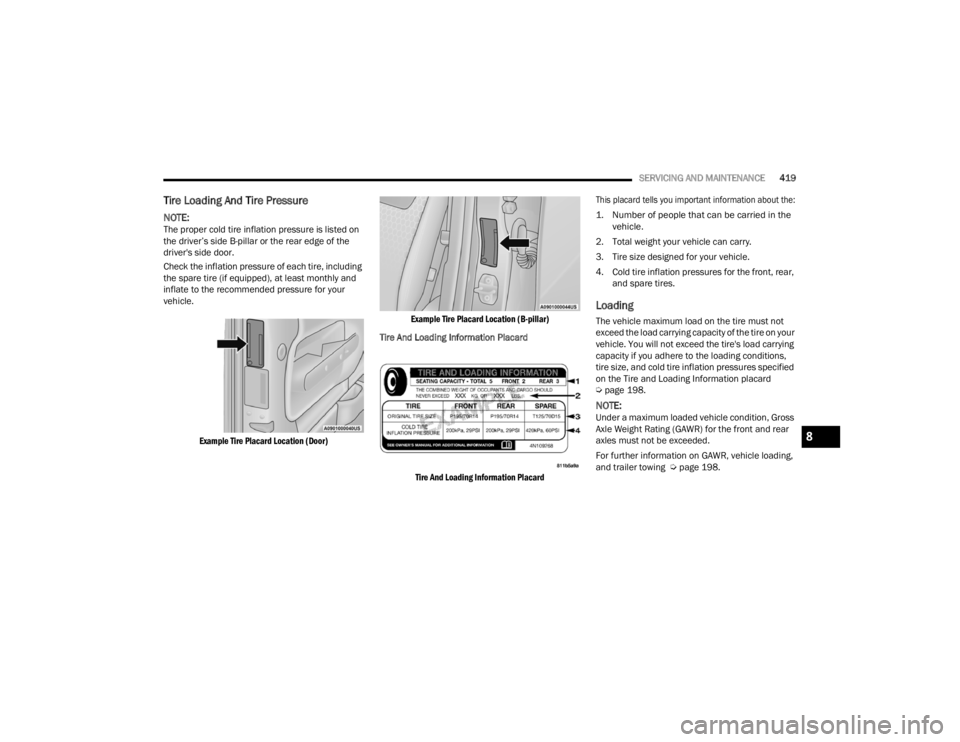 JEEP WRANGLER 4XE JL 2022  Owners Manual 8

22_JL_OM_EN_USC_t.book  Page 419   