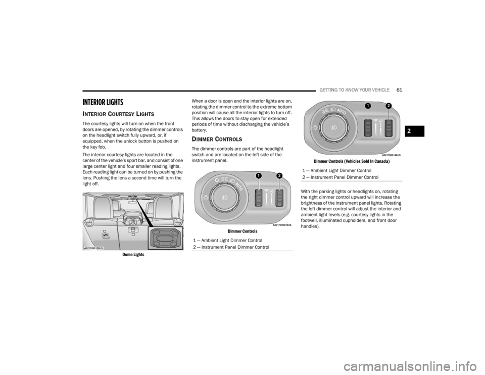 JEEP WRANGLER 4XE JL 2022 Repair Manual ���